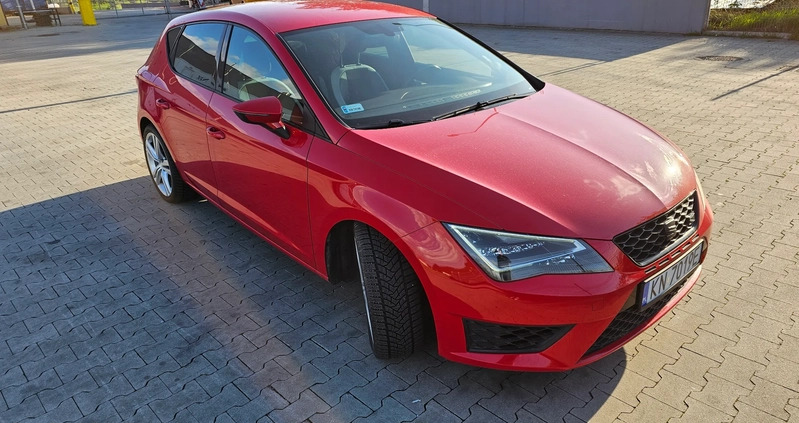 Seat Leon cena 74900 przebieg: 89000, rok produkcji 2016 z Wieliczka małe 79